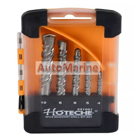 Hoteche Masonary Drill Bit Set - 5 Piece