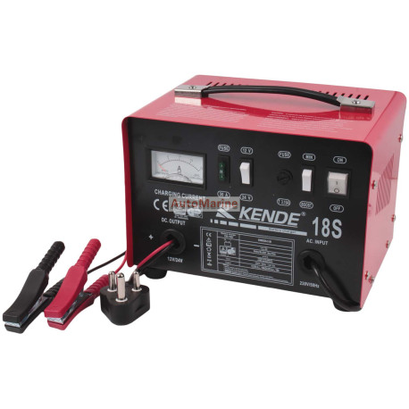 Kende Battery Charger - 14 Amp / 12-24 Volt with Boost