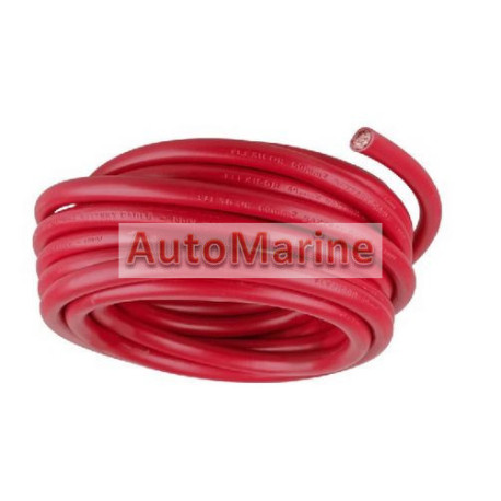 Battery Cable - 16mm Sq - 10m Roll - Red