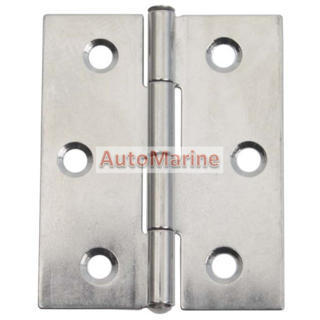 Butt Hinge - 316 Stainless Steel - 49mm x 40mm