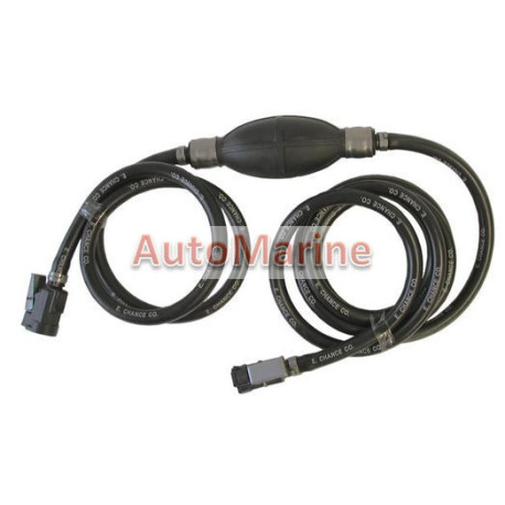 Fuel Line Hose with Primer Bulb - 8mm