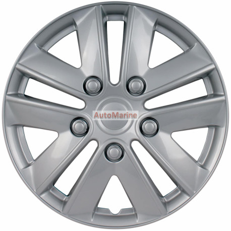 16" Silver Wheel Cover Set