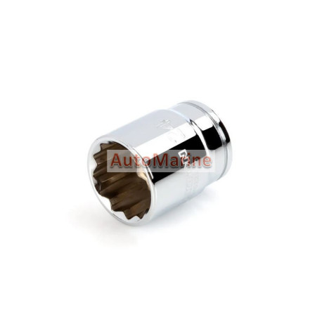 Socket - 1/2" Drive - 12 Point - 24mm