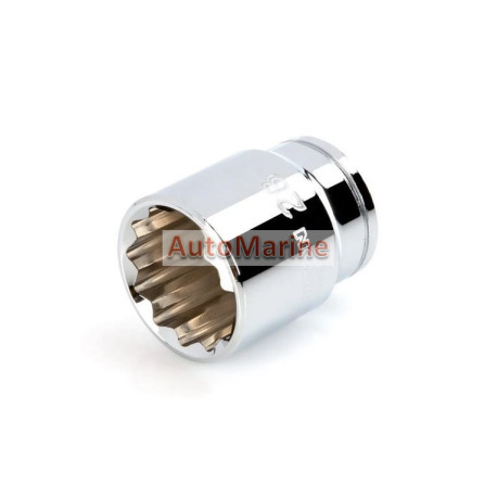 Socket - 1/2" Drive - 12 Point - 28mm