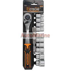 Socket Set - 1/2 inch Drive - 12 Piece - Hoteche