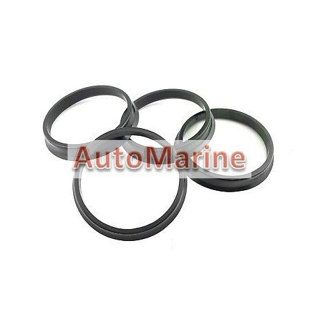 Spigot Ring Set (4 Piece) [56.2 / 72mm] [With Lip]