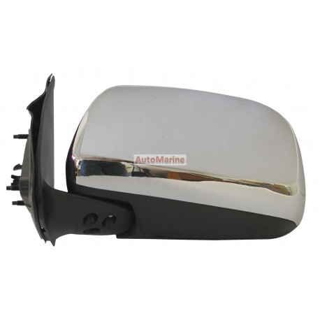 Toyota Hilux Chrome Door Mirror - Left - 2005 to 2011