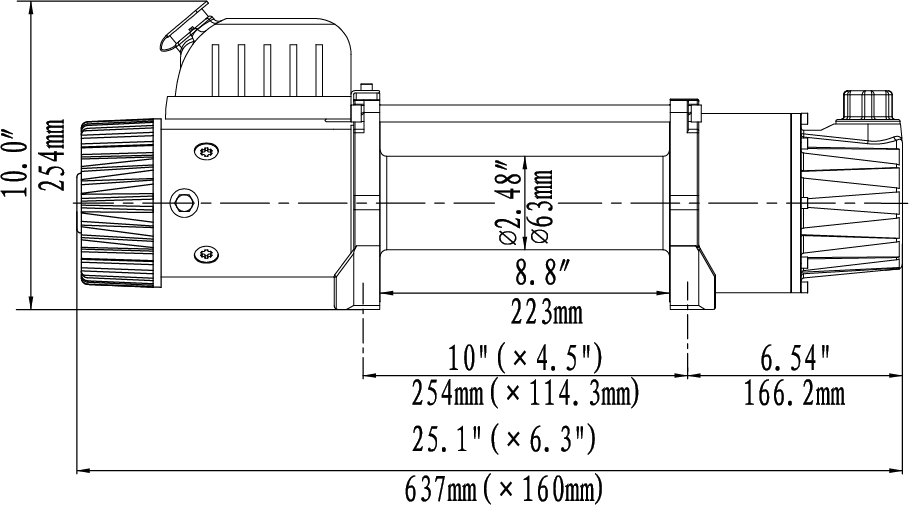 Runva EWD12000 Diagram